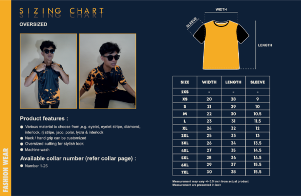5. Oversize Short Sleeve - Image 2